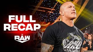 Full Raw highlights August 5 2024 [upl. by Steinman]