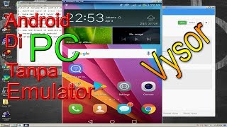 Cara Menampilkan Android Di PC Menggunakan Vysor [upl. by Aicilet166]