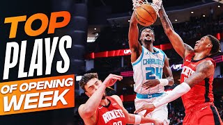 The Top Plays of NBA Opening Week  202425 NBA Season [upl. by Rik]