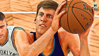 Brooklyn Nets vs Charlotte Hornets FULL GAME  NBA 2K17 AI Simulation Gameplay Xbox One [upl. by Anuahsal123]