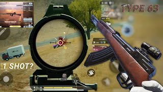 TYPE 63 BETTER than SKS  TYPE 63 GUNSMITH CODM BR  CODM BR GAMEPLAY [upl. by Abdulla721]