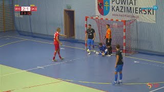 Skrót meczu SSF Ewenta Wisła Opatowiec vs GKS Futsal Nowiny [upl. by Direj772]