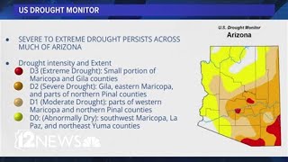 Arizonas drought expanded by NWS [upl. by Zora]