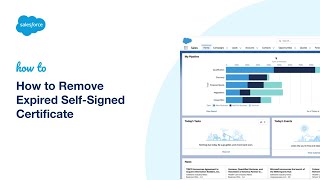 How to Remove Expired SelfSigned Certificate  Salesforce Platform [upl. by Nayrda206]