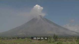 Mayon Volcano Eruption Philippines 2009 Screener HD 1920x1080 25p [upl. by Esened755]