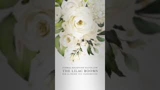 Classy Video Wedding Invitation Card Design  Floral and Gold [upl. by Surdna]