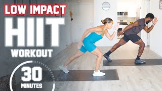 30 Minute Low Impact HIIT Workout NO Jumping NO Equipment [upl. by Llerud273]