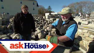 How to Cut and Shape Stones  Ask This Old House [upl. by Tremayne207]