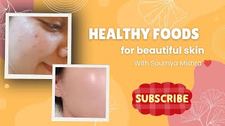 HEALTHY FOODS FOR BEAUTIFUL SKIN ❤️❤️ [upl. by Idur]