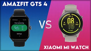 Amazfit GTS 4 vs Xiaomi Mi Watch Comparison [upl. by Piselli]