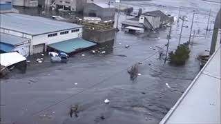 2011 Japan Tsunami  Hachinohe Port Full Footage [upl. by Calandra418]