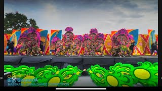 CHAMPION 🏆 MASSKARA FESTIVAL 2024  BRGY GRANADA [upl. by Chrystal]