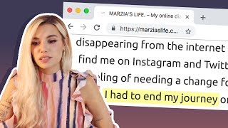 Marzia Felt Like A Fraud Doesnt Want To Be Only quotPewDiePies Girlfriendquot [upl. by Inanuah945]