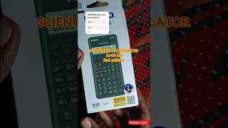 Scientific calculator 82MS unboxing ak8124 unboxing engineering [upl. by Jangro]