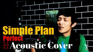 Perfect  Simple Plan Acoustic Cover Iqbal ID [upl. by Ttocs]