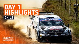 Day 1 Highlights  WRC Rally Chile Bio Bío 2024 [upl. by Tare]