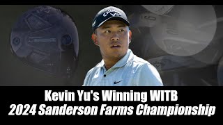 Kevin Yus Winning WITB 2024 Sanderson Farms Championship [upl. by Alag]