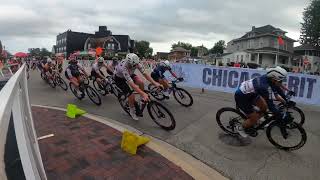 Cycle Brookfield Criterium ┃Women Pro┃Chicago Grit 2024 [upl. by Emiatej829]