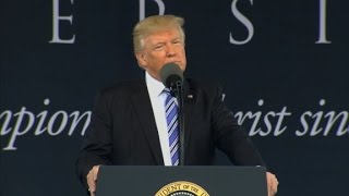 Trump delivers commencement address at Liberty University [upl. by Drof]