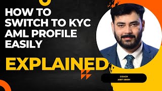 KYC AML  HOW TO SWITCH TO KYC AML ANALYST  JOB CHANGED TO KYC AML HOW TO CHANGE JOB TO KYC AML [upl. by Corly95]