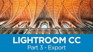 How to export photos from Adobe Lightroom CC 2020 [upl. by Bayless797]