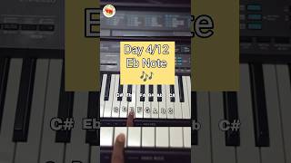 DAY 412 Learn Eb Note On Piano Easy Piano Lesson For Beginners pianotutorial pianolessons [upl. by Imoyn]