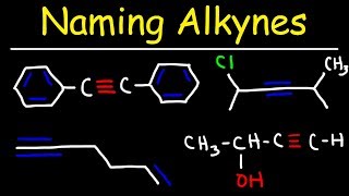 Naming Alkynes  IUPAC Nomenclature amp Common Names [upl. by Gnot315]