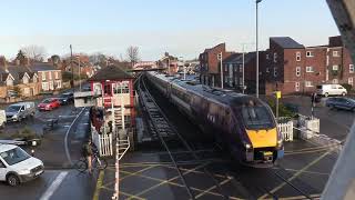 Trains at Oakham Station 140323 [upl. by Jeane]