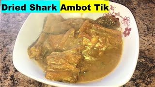 Goan Dried Shark Ambot Tik  Goan Solantulem [upl. by Rudolfo206]