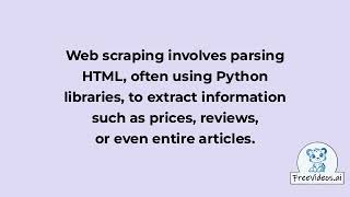 Web scraping in action and history [upl. by Yenitirb]