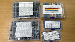 All Value Component CapacitorTransistorResistorPF amp Potentiometer Electronicsproject99 [upl. by Maris]