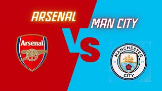 Manchester City vs Arsenal 22 highlights draw match [upl. by Aenotna]