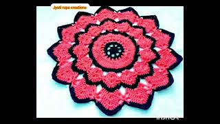 thalposh crochet rumal design video shortyoutubeshorts jyoti rupa creations 🙏 [upl. by Zebada414]