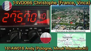 Pologne Minsk Mazowiecki 14VD066 Christophe amp 161AW016 Andy [upl. by Ailaht]