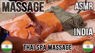 ASMR  India’s “Thai SPA” Massage  Deep Tissue Thai Massage  Mumbai India [upl. by Casabonne]