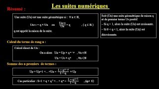 Les suites numériques partie 2 en darija [upl. by Lipinski]