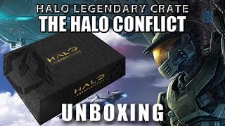 Unboxing  Halo Legendary Crate The Halo Conflict [upl. by Nort92]