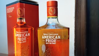 Royal Challenge American Pride whisky review English [upl. by Clancy]