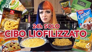 MANGIO SOLO CIBO LIOFILIZZATO PER 24 ORE [upl. by Frederic]