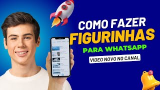 COMO FAZER FIGURINHAS PARA WHATSAPP [upl. by Meadow]