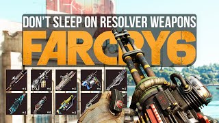 All Resolver Weapons Ranked From Worst To Best In Far Cry 6 Far Cry 6 Best Resolver Weapons [upl. by Naawaj731]