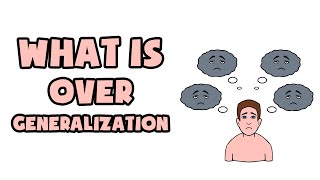 What is Overgeneralisation  Explained in 2 min [upl. by Agnesse555]