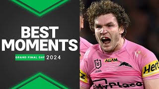 NRL 2024  Best Moments  Grand Final Day [upl. by Rennoc]