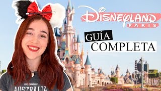 DISNEYLAND PARIS 🏰 Guia Completa 2023  ¡No vayas sin ver este video [upl. by Jewelle]