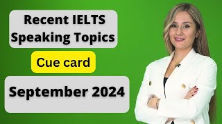 Speaking topics for IELTS 2024 with band 9 sample answers Part 2 [upl. by Lledyl]