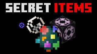 Hidden ITEMS in Minecraft Bedrock 121 [upl. by Ametaf]