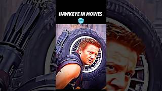 Hawkeye in animated series vs in moviesmcuavengersmarvelhawkeyeshortsfeedshortsclintshort [upl. by Noyrb]