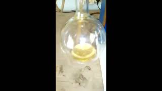 Butanol ExtractionSeperation from fermented ABE liquor via Vacuum Distillation [upl. by Ahsinut]