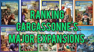 Carcassonne Ranking  Major Expansions  Carcassonne Expansionist [upl. by Philana]