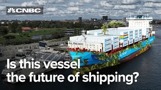 Is this vessel the future of shipping Shipping giant Maersk is banking on it [upl. by Benkley863]